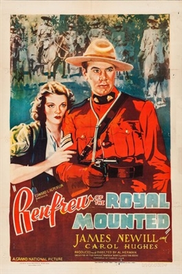 Renfrew of the Royal Mounted Metal Framed Poster