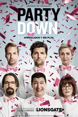 Party Down Canvas Poster