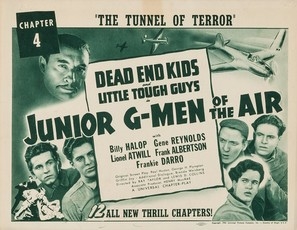 Junior G-Men of the Air Wooden Framed Poster