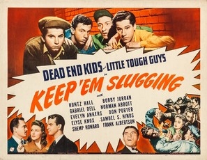 Keep 'Em Slugging Metal Framed Poster