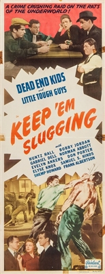 Keep 'Em Slugging Metal Framed Poster
