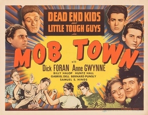 Mob Town Wooden Framed Poster