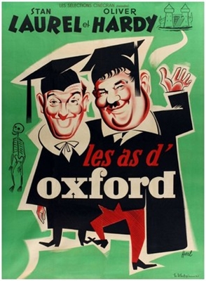 A Chump at Oxford Wooden Framed Poster