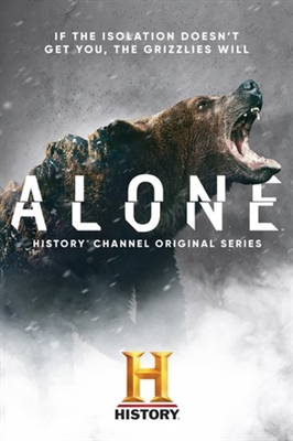 Alone Poster with Hanger
