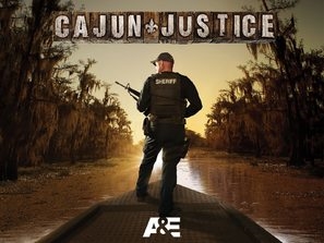 Cajun Justice Poster with Hanger