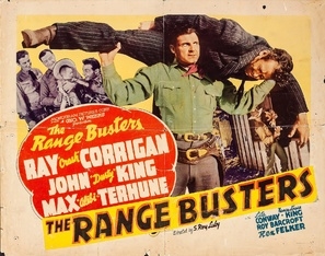 The Range Busters Wooden Framed Poster