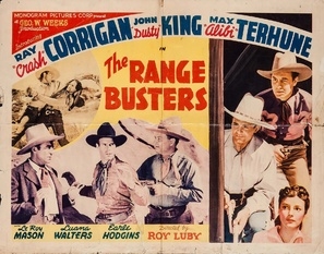 The Range Busters Wooden Framed Poster