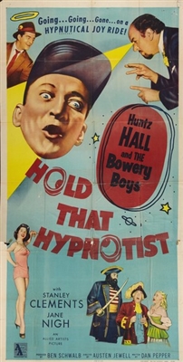 Hold That Hypnotist Poster with Hanger