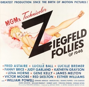 Ziegfeld Follies Metal Framed Poster