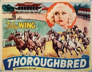 Thoroughbred Poster with Hanger