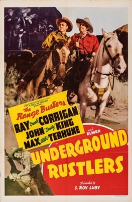 Underground Rustlers Metal Framed Poster