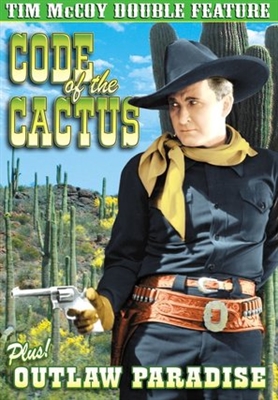 Code of the Cactus Wooden Framed Poster
