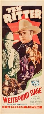 Westbound Stage Canvas Poster