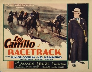 Racetrack Poster with Hanger