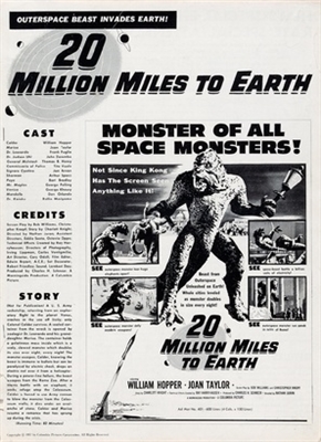 20 Million Miles to Earth Poster 1912066