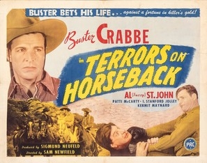 Terrors on Horseback Wooden Framed Poster