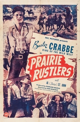 Prairie Rustlers Canvas Poster