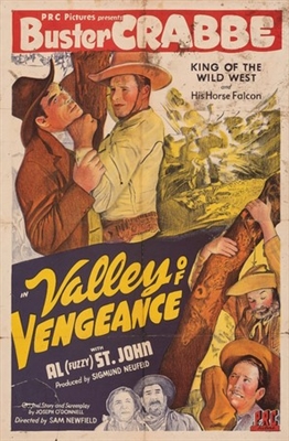 Valley of Vengeance Poster with Hanger