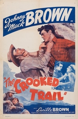 The Crooked Trail  Wooden Framed Poster