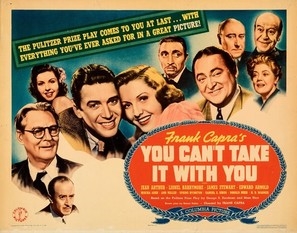 You Can't Take It wit... Metal Framed Poster