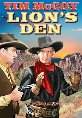 The Lion's Den  Poster with Hanger