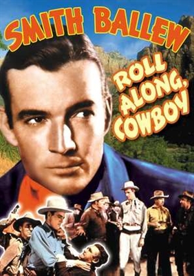 Roll Along, Cowboy Canvas Poster