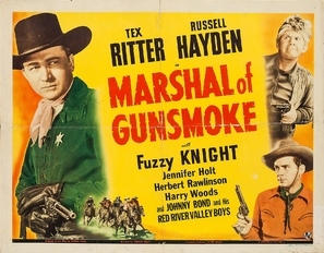 Marshal of Gunsmoke Wood Print