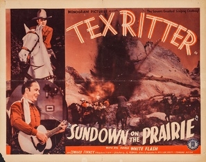 Sundown on the Prairie poster
