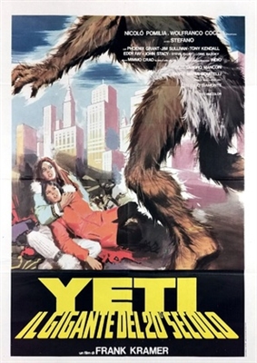 Yeti - il gigante del 20. secolo Metal Framed Poster