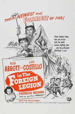 Abbott and Costello in the Foreign Legion Metal Framed Poster