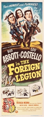 Abbott and Costello in the Foreign Legion poster