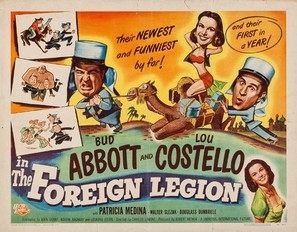 Abbott and Costello in the Foreign Legion calendar