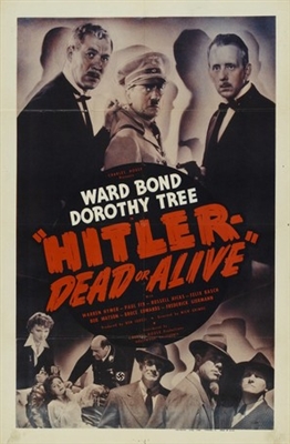 Hitler--Dead or Alive poster