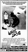 White Dog Mouse Pad 1913648