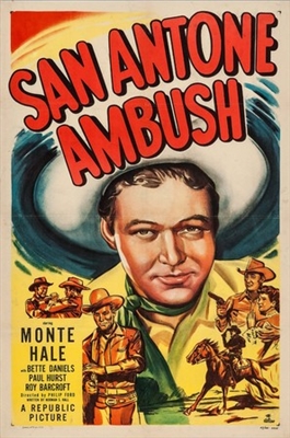 San Antone Ambush Poster with Hanger