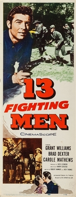 13 Fighting Men Poster with Hanger