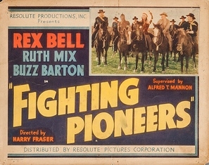 Fighting Pioneers Metal Framed Poster