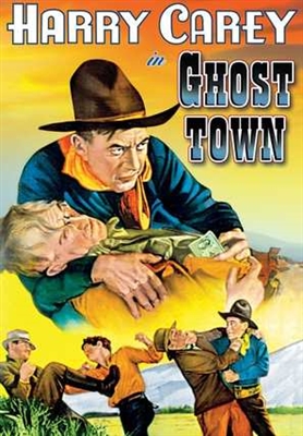 Ghost Town Wooden Framed Poster