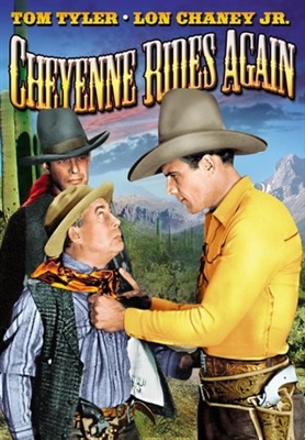 Cheyenne Rides Again Wooden Framed Poster