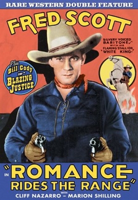 Romance Rides the Range Poster with Hanger