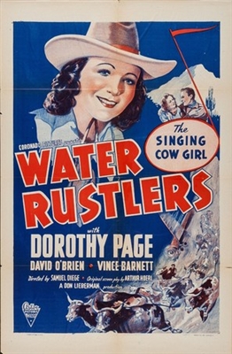 Water Rustlers Metal Framed Poster