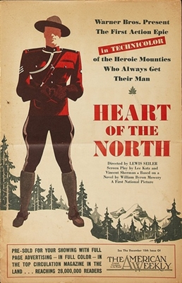 Heart of the North Wooden Framed Poster