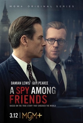 A Spy Among Friends Poster with Hanger