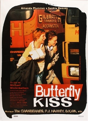 Butterfly Kiss Metal Framed Poster
