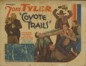 Coyote Trails Metal Framed Poster