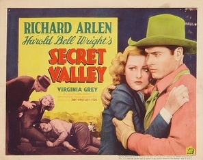 Secret Valley  Metal Framed Poster
