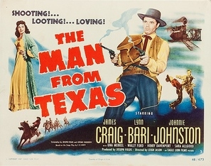 Man from Texas Canvas Poster