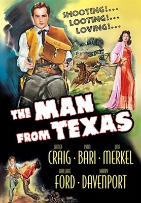 Man from Texas Poster with Hanger