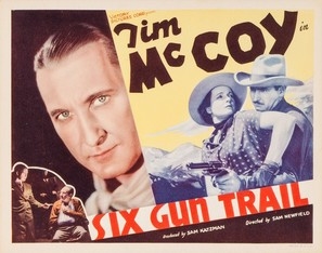 Six-Gun Trail Poster with Hanger
