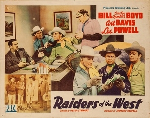 Raiders of the West Metal Framed Poster